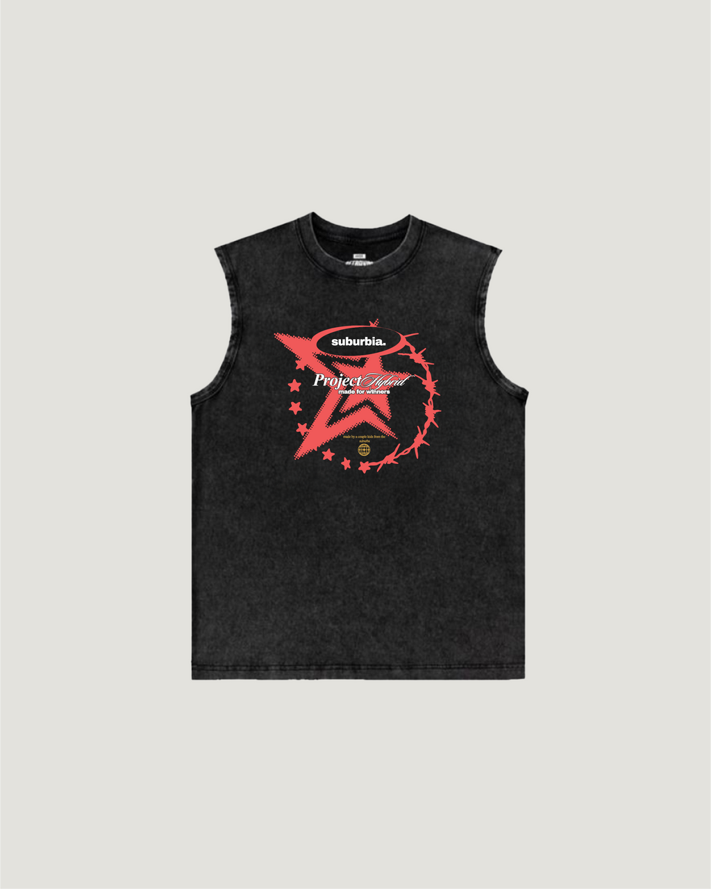 WASHED EFFECT TANK TOP