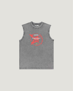 WASHED EFFECT TANK TOP