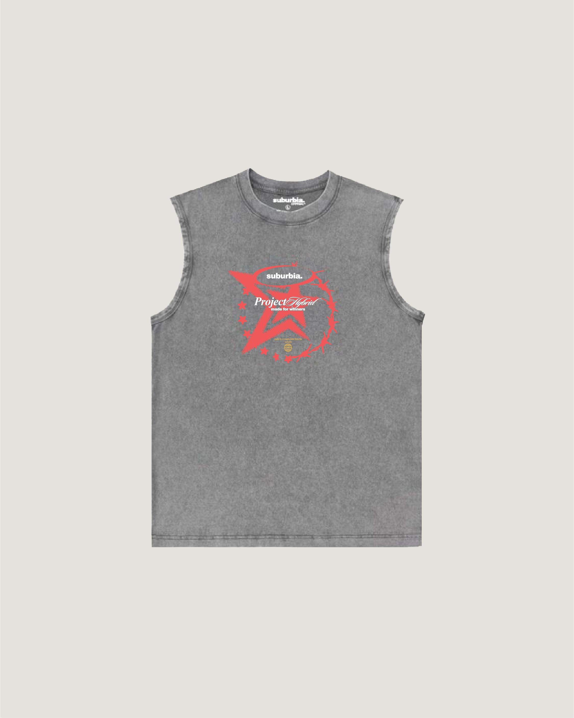 WASHED EFFECT TANK TOP
